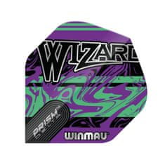 Winmau Letky Prism Delta - Simon Whitlock - Wizard - Purple & Green W6915.252