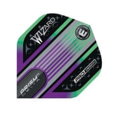 Winmau Letky Prism Delta - Simon Whitlock - Wizard - Rainbow & Silver W6915.250