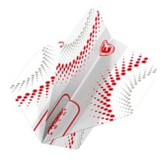 Winmau Letky Prism Zeta - Circles - White & Red W6915.316