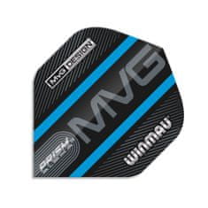 Winmau Letky Prism Alpha - Michael van Gerwen - Logo Stripe - Black & Blue W6915.714