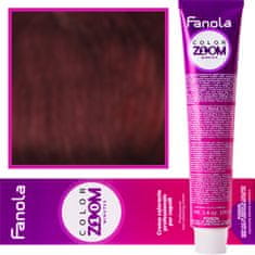 Fanola Color Zoom 100ml krém na barvení vlasů 4.5