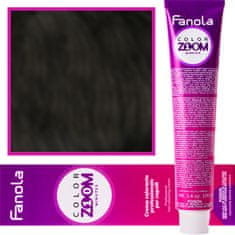 Fanola Color Zoom 100ml krém na barvení vlasů 4.71