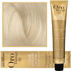 Fanola Oro Therapy Color Keratin Oro Puro 100ml barva na vlasy bez amoniaku 10.0 Extra