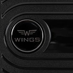 Wings Střední kufr Wings M, 100% Polypropylen, Porcelánová bílá