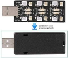 YUNIQUE GREEN-CLEAN 1 kus 1S LiPo nabíječka baterií USB 3.8V / 4.35V 6 kanálů nabíječka LiSV 1S malá malá Whoop Blade Inductrix Micro JST 1.25 JST-PH 2.0 mCX mCPX konektory