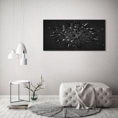 Wallmuralia Foto-obrah sklo tvrzené Abstrakce 3D 125x50 cm 2 úchytky