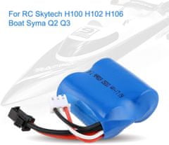 YUNIQUE GREEN-CLEAN 1 kus RC člun 7.4V 600mAh Li-ion baterie pro Skytech H100 H102 H106 Syma Q2 Q3 RC loď