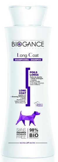 Biogance šampon Long coat - pro dlouhou srst 250 ml