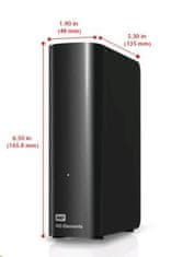 WD Elements Desktop 4TB Ext. 3.5" USB3.0, Black