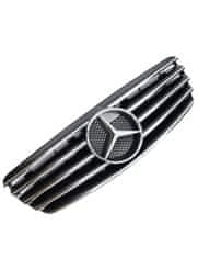 Protec  Přední maska Mercedes W211 2002-2006 černá chromová