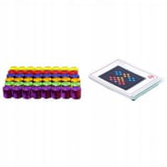 Masterkidz MASTERKIDZ Colorful Game Cylinders Set 48 ks.