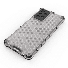 IZMAEL Honeycomb pouzdr pro Samsung Galaxy A52 5G/Galaxy A52 4G/Galaxy A52s 5G - Transparentní KP10007