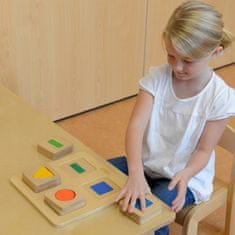 Masterkidz Masterkidz Sensory Sorter Dřevěné tvary a