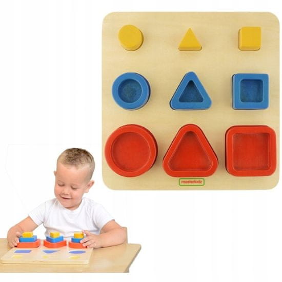 Masterkidz Masterkidz Shape Sorter Geometrické bloky Ma