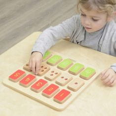 Masterkidz MASTERKIDZ Vzdělávací tabule Puzzle. Učení číslo