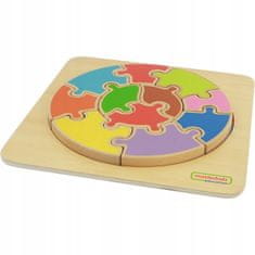 Masterkidz Obrovské kulaté logické puzzle Masterki