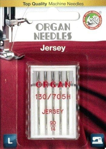 Organ jehla jersey 130/705H/90-5ks