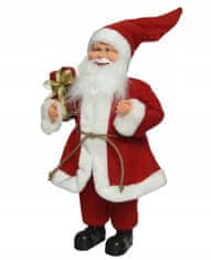 Kaemingk Vánoční figurka Santa Clause červená 30 cm