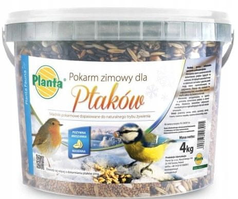 Planta Zimní krmná směs pro ptáky 4kg