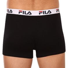 FILA 2PACK pánské boxerky černé (FU5040/2-200) - velikost L