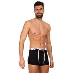 FILA 2PACK pánské boxerky černé (FU5040/2-200) - velikost L