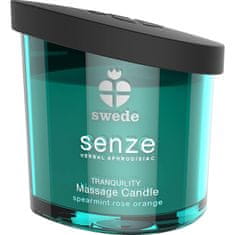 Swede Swede Senze Tranquility Massage Candle (50 ml), aromatická masážní svíčka