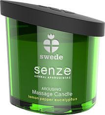 Swede Swede Senze Arousing Massage Candle (50 ml), aromatická masážní svíčka