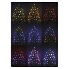 Emos LED vánoční řetěz 10m, venkovní i vnitřní, RGB programy, časovač D4AA02