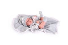 Antonio Juan Toneta - realistická panenka miminko s celovinylovým tělem - 33 cm