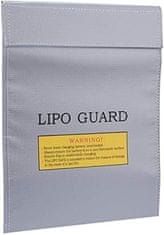 YUNIQUE GREEN-CLEAN Lipo Guard Lipo Taška, 23 cm x 18 cm x lipo baterie, stříbrná