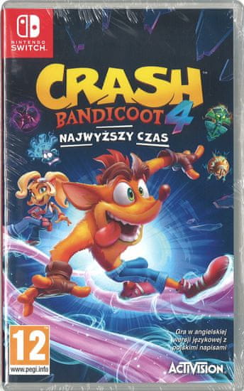 Activision Crash Bandicoot 4 It's About Time Nintendo Switch