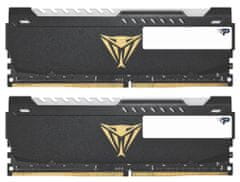 Patriot Viper Steel RGB 16GB DDR4 3600MHz / DIMM / CL20 / 1,35V / KIT 2x 8GB