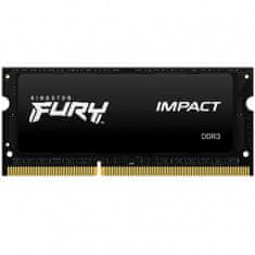 Kingston FURY Impact/SO-DIMM DDR3L/8GB/1866MHz/CL11/1x8GB/Black