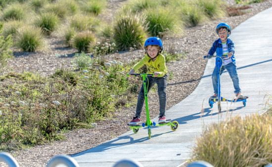 shumee Yvolution Scooter Fliker Air A1 zeleno-modrý