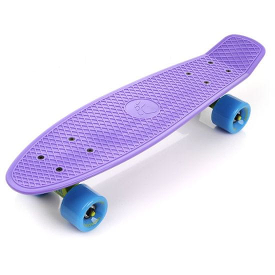 Meteor Pennyboard MTR 56 cm AL truck fialová - modrá