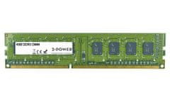 2-Power 4GB MultiSpeed 1066/1333/1600 MHz DDR3 Non-ECC DIMM 2Rx8( DOŽIVOTNÍ ZÁRUKA )