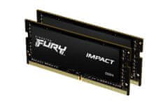 Kingston 32GB 3200MT/s DDR4 CL20 SODIMM (Kit of 2) FURY Impact