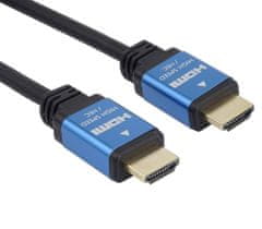 Ultra kabel HDMI 2.0b kovové, 1m