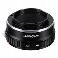 K&F Concept Adaptér K&F pro SONY E NEX E-MOUNT na Pentax K / KF06.075