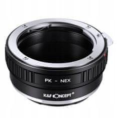 K&F Concept Adaptér K&F pro SONY E NEX E-MOUNT na Pentax K / KF06.075