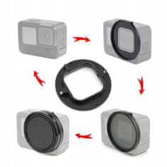 Puluz Adaptér, držák filtru 52mm pro GoPro HERO 9 BLACK - PULUZ PU528