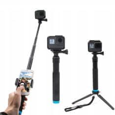 TELESIN Stativ, Monopod, SELFIE 22-90cm pro fotoaparát - Telesin GP-MNP-090-D