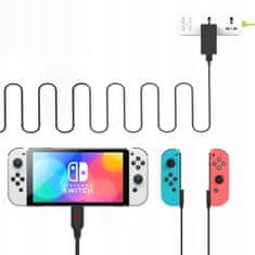 JYS Kabel USB-C nabíječka + 2x Joy-Con Nintendo Switch / JYS-NS190