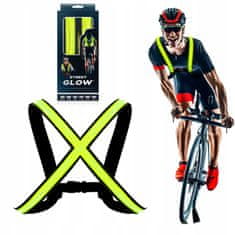Vest LED StreetGlow L / XL osvětlení pro běh / kolo / motor