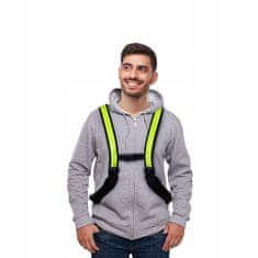 Vest LED StreetGlow L / XL osvětlení pro běh / kolo / motor