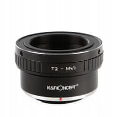 K&F Concept Adaptér pro Olympus Panasonic Micro 4/3 m4/3 na T2 T-mount / KF06.249