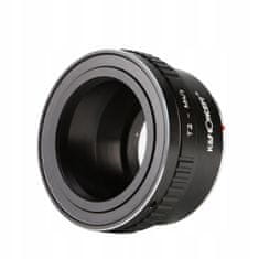 K&F Concept Adaptér pro Olympus Panasonic Micro 4/3 m4/3 na T2 T-mount / KF06.249