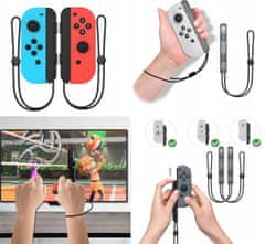 JYS Sada příslušenství 9v1 pro Joy-Con Nintendo Switch / Oled / NS236