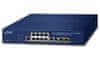 GS-4210-8P2C L2 switch, 10x1Gb, 2x1Gb SFP, 8x PoE 802.3at 120W, QoS