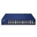 Planet FGSD-2621P PoE switch, 24x100M + 1x1Gb RJ45 + 1xSFP, PoE 802.3at 185W, extend mód 10Mb-250m